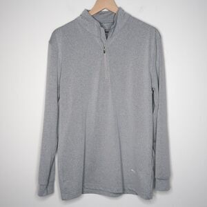 GreenSide Golf Mens Pullover Sweater Medium Gray Polyester Outdoors‎ Performance